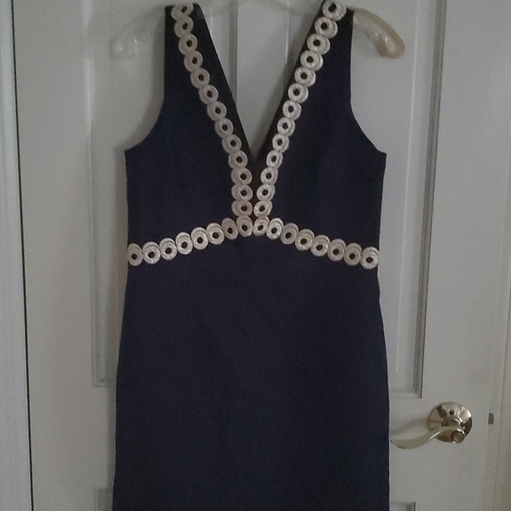 Lily Pulitzer Esme True Navy dress